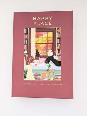 NEW IN BOX Hobbry "Happy Place" 1000-Piece Puzzle